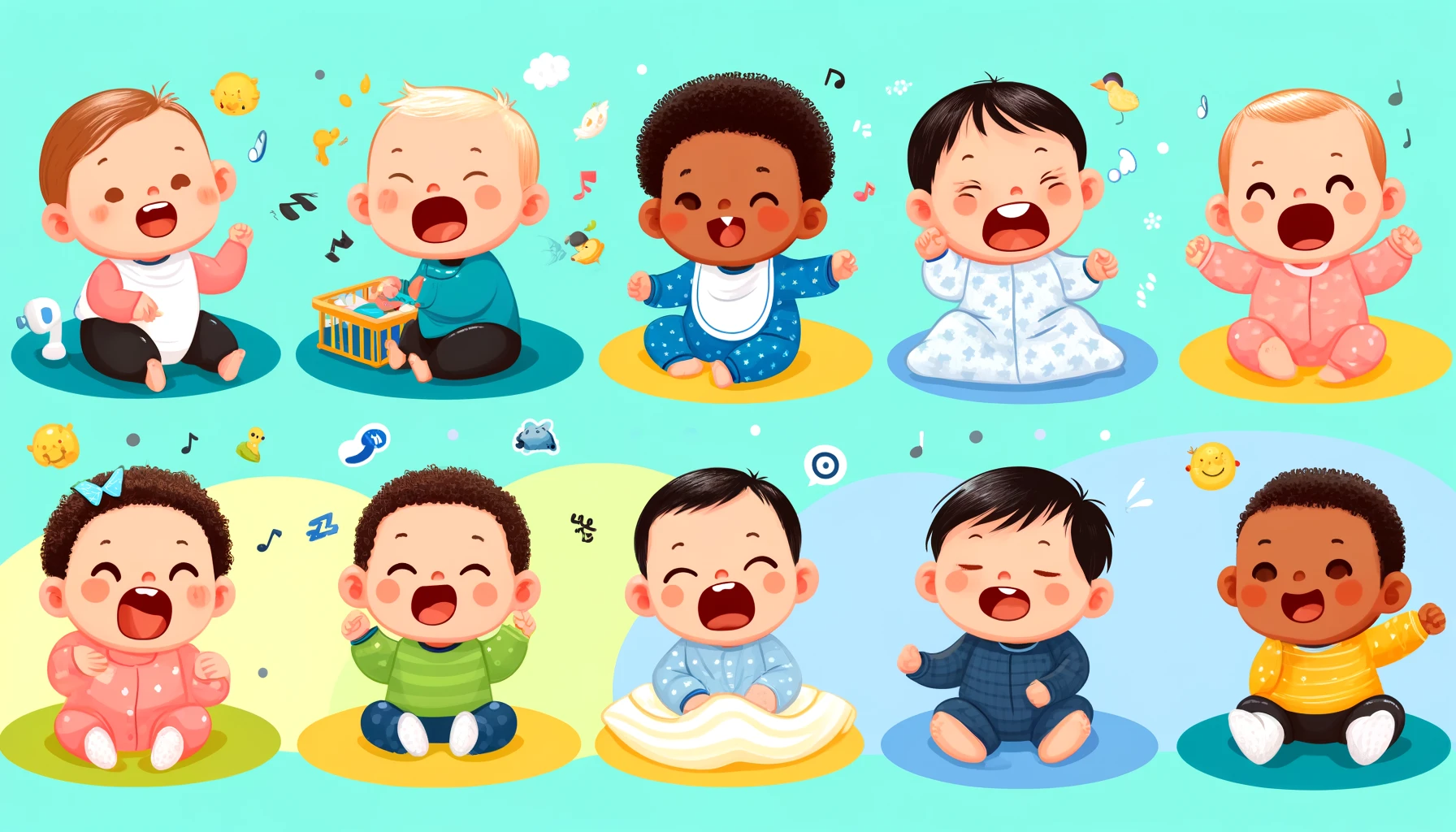Die fünf wichtigsten Babylaute und was sie bedeuten